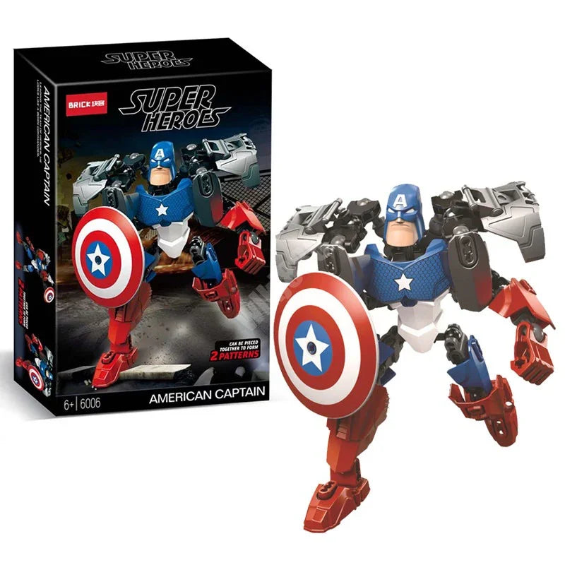 Bricks Superheroes Fusion Building Blocks