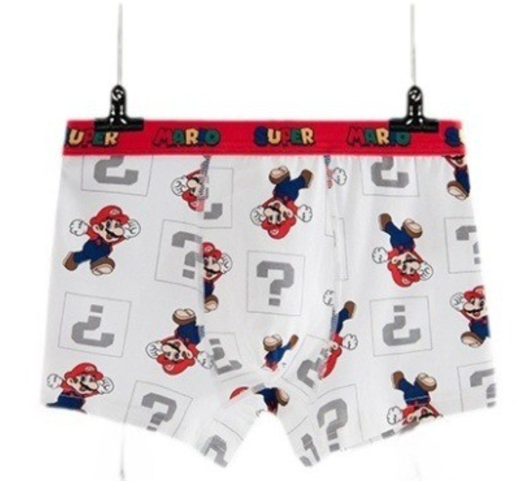 Super Mario Level-Up Boxer Briefs