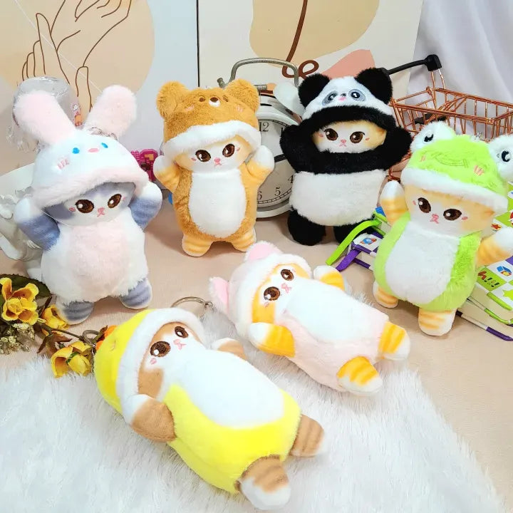 Mofusand Animal Zen Plush Keychain