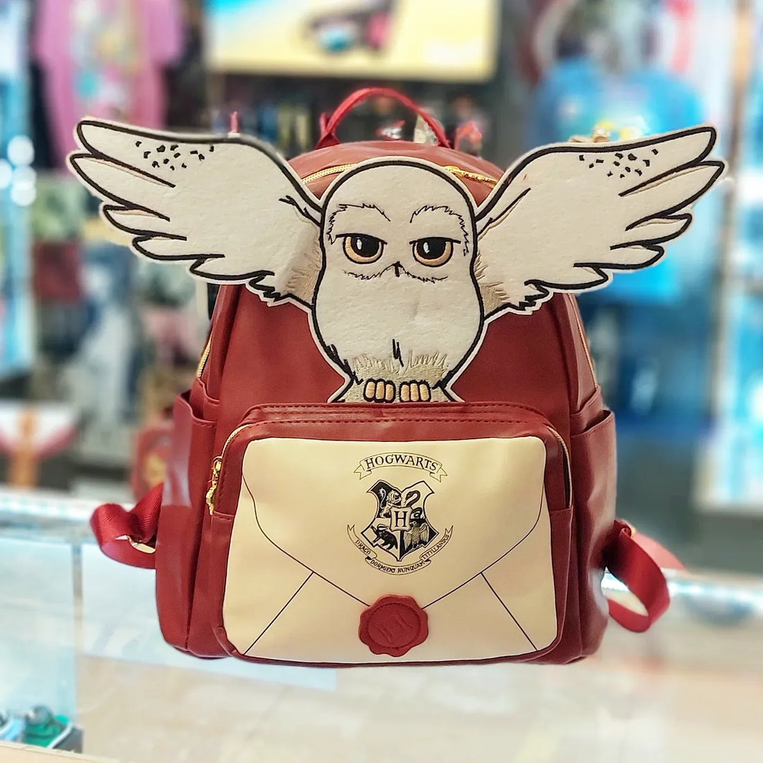 Majestic Winged Hedwig Fantasy Backpack