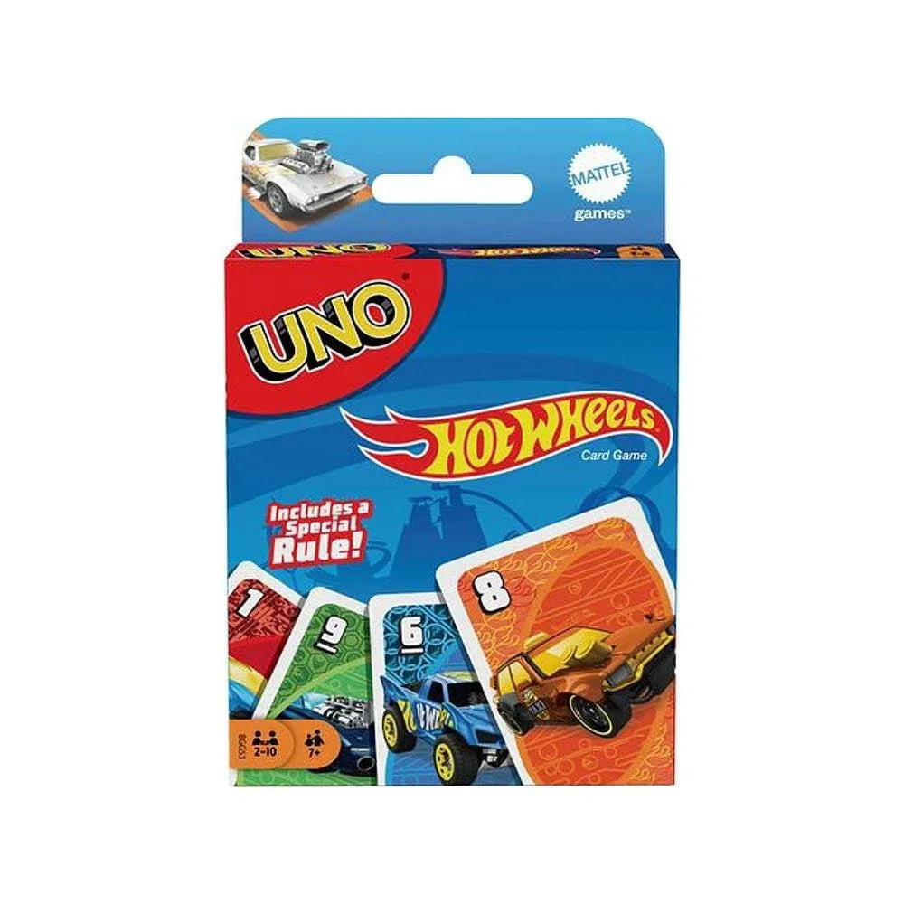 UNO Hot Wheels Card Game