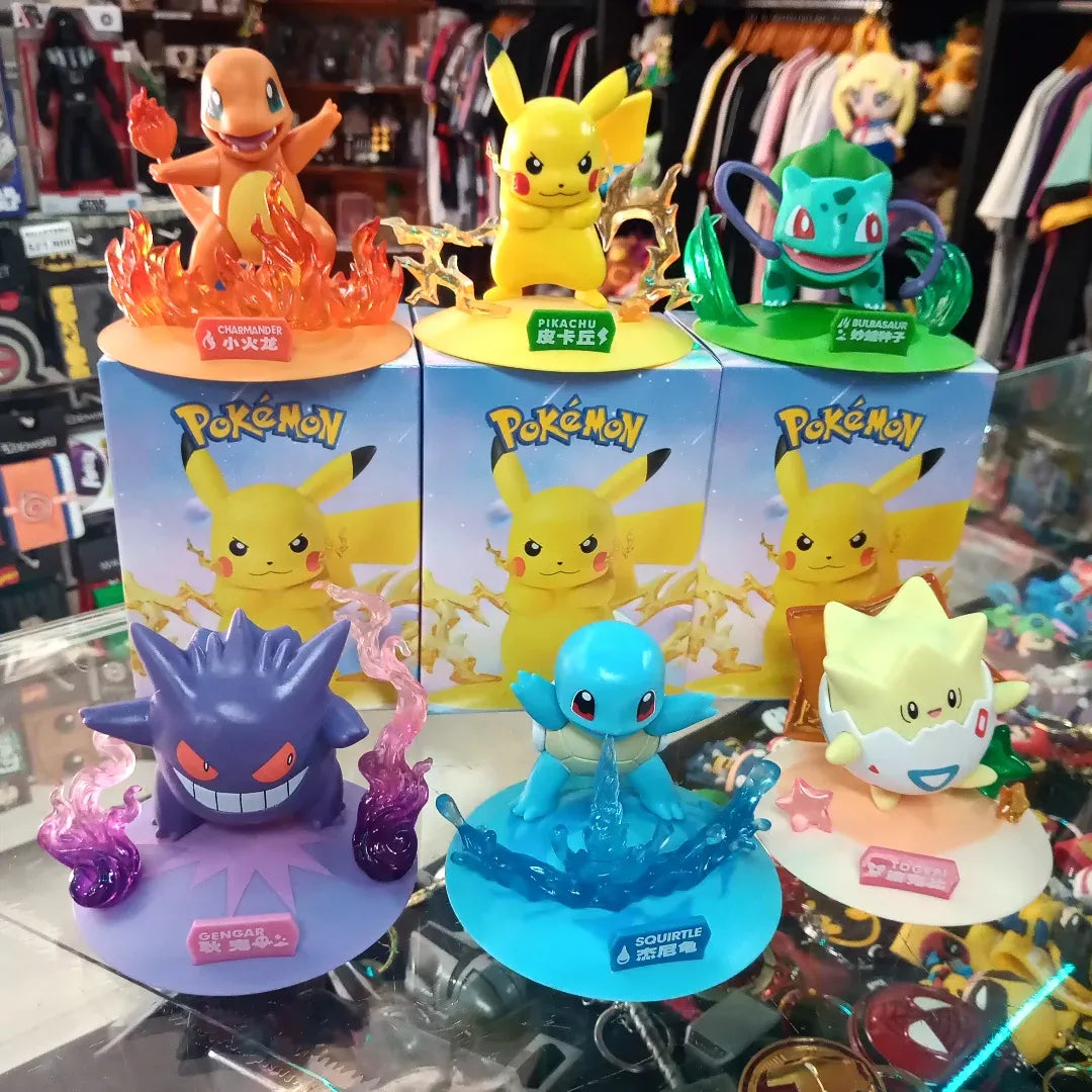 Pokemon Elemental Squad Figurines