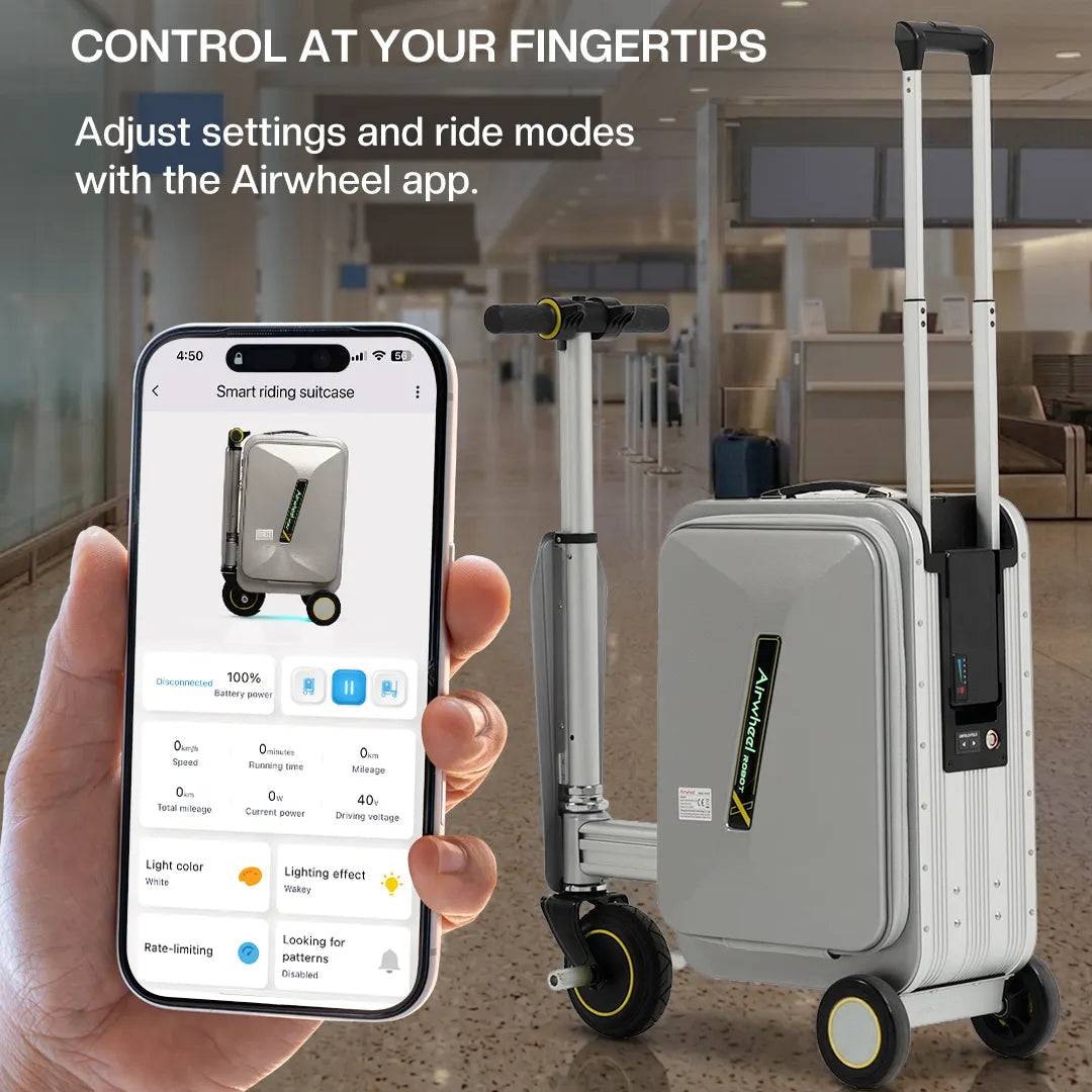 Airwheel SE3SX Smart Electric Rideable Carry-On Suitcase