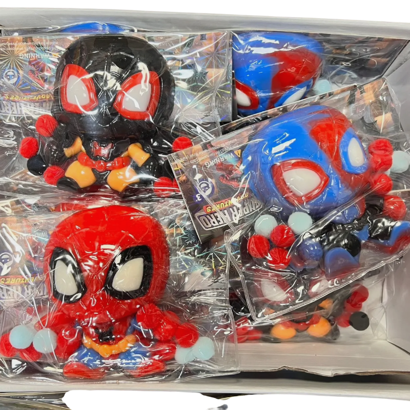 Spiderman Destress Taba Squishy
