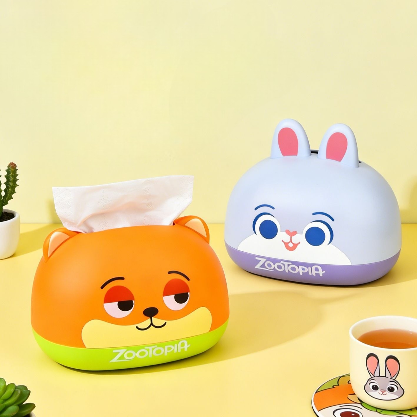 DZNY Zootopia Dome Character Tissue Box