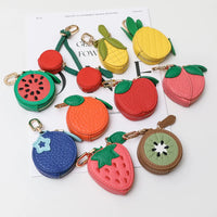 Fruity Charm Leather Bag Coin Purse