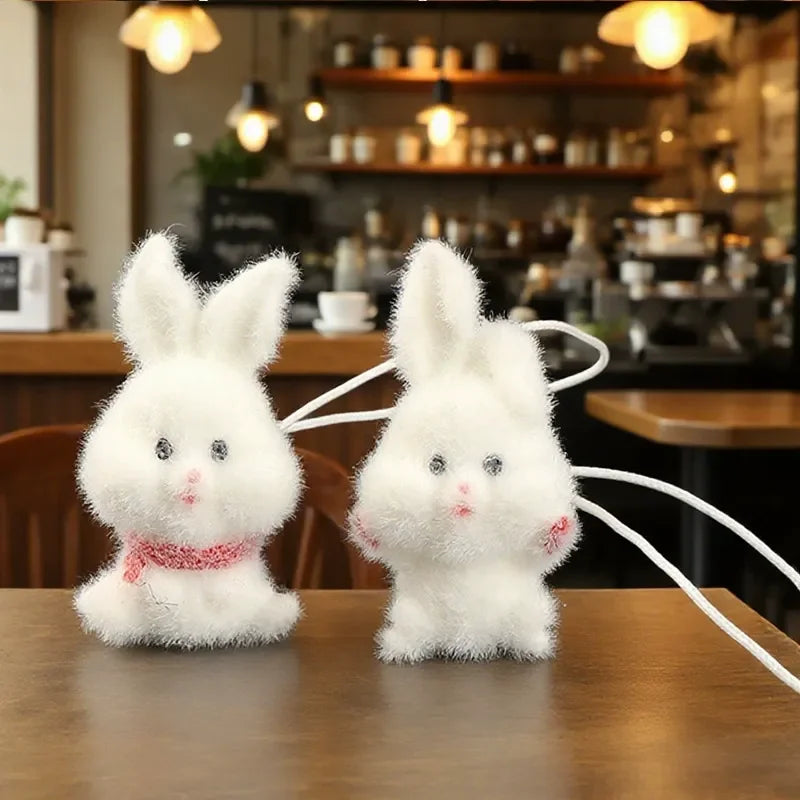 Velvet Hopper Soft Bunny Charm