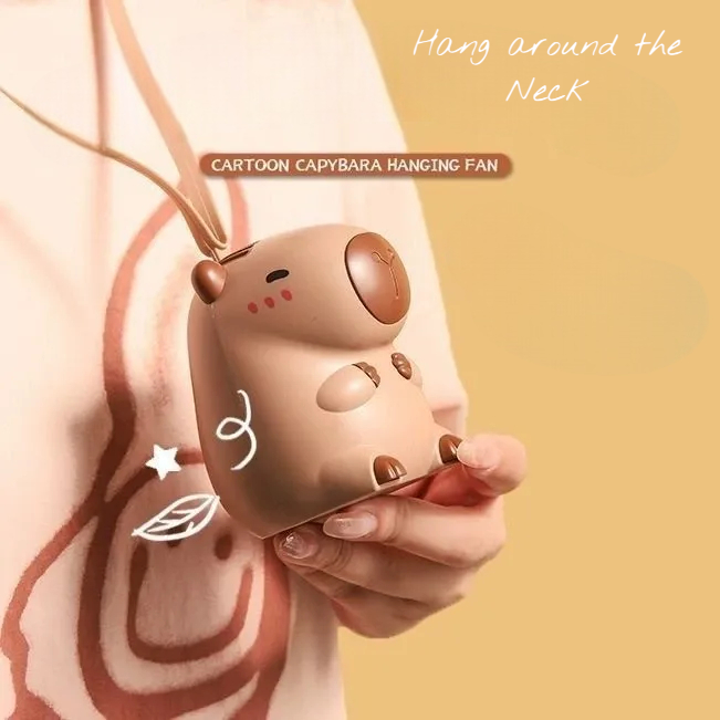 Capy-Cool Mini Capybara Fan