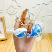 WIFTY Ocean Whisperer Whale Keychain