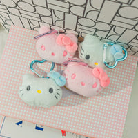 Hello KT Heart Lock Buckle Pendant