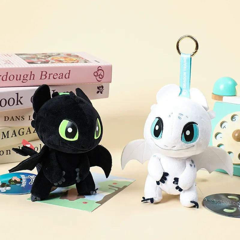 Fury Light & Sound Dragon Plush Keychain