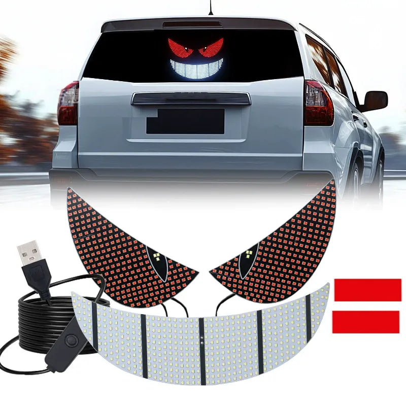 Gengar Phantom Grin Car LED Display