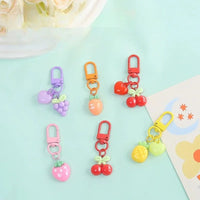 Tropical Fruit Paradise Keychain