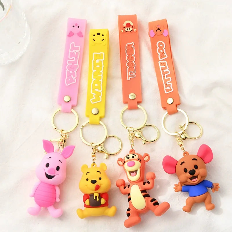 Hundred Acre Friends Classic Keychain
