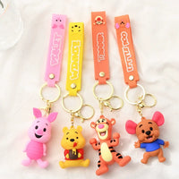 Hundred Acre Friends Classic Keychain