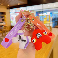 Alphabet Lore Letter Keychains
