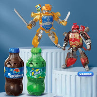 Canned Drink Robot Transformers Figurines (17 cm)