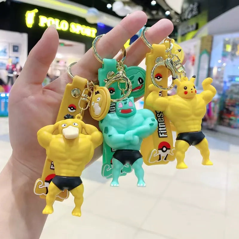 Pokimoen Fitness Show 3D Keychain