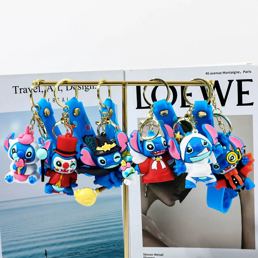Stitch Halloween Paradise 3D Keychain