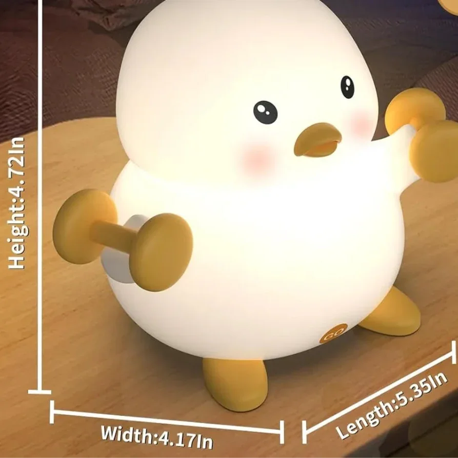Fighting Duck Combat Quack Night Light