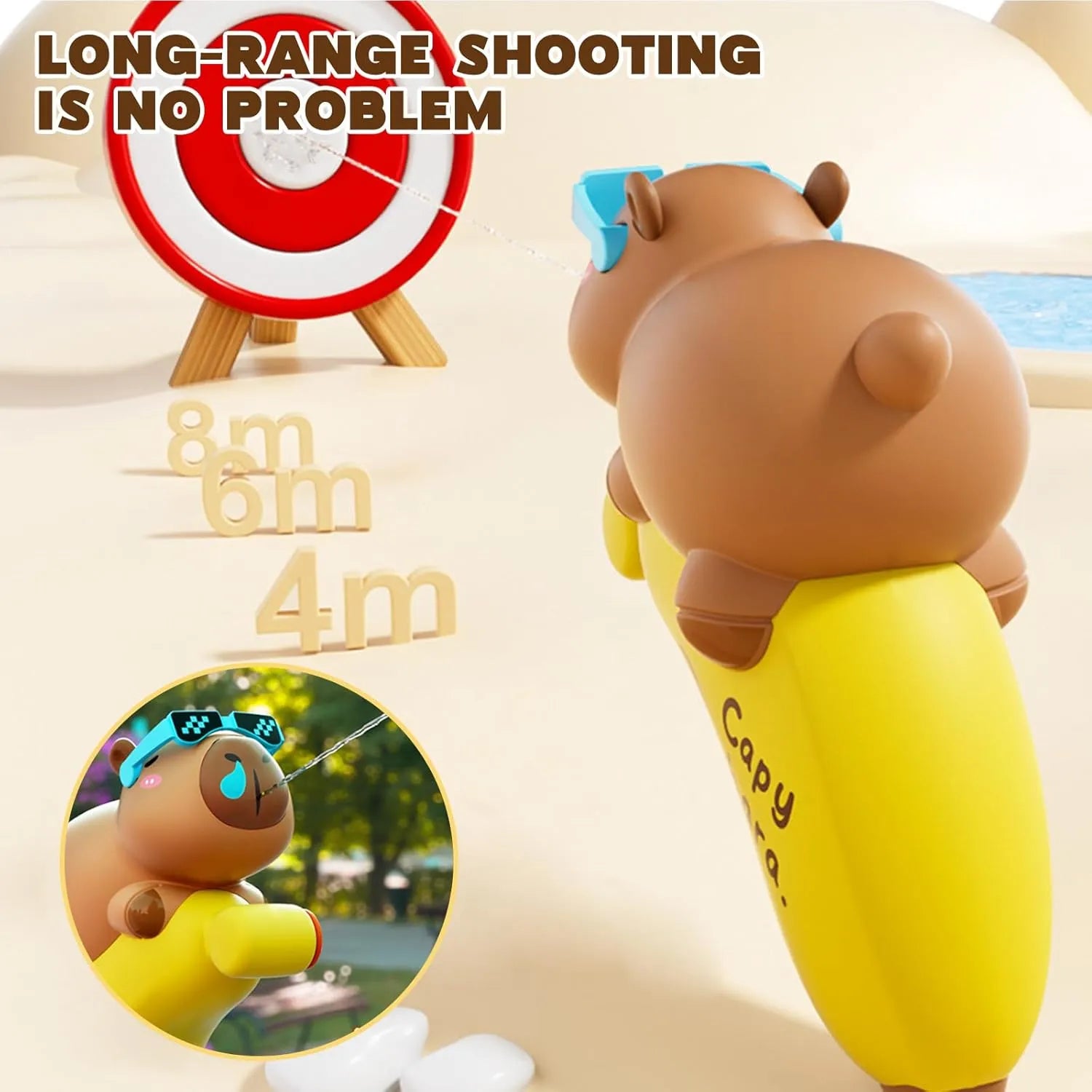 Capy-Splash Banana Water Gun