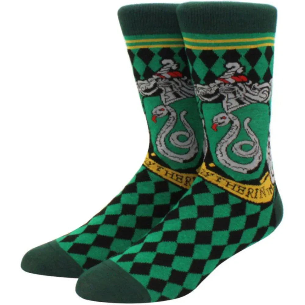 Harry Potter House Pride Argyle Crew Socks