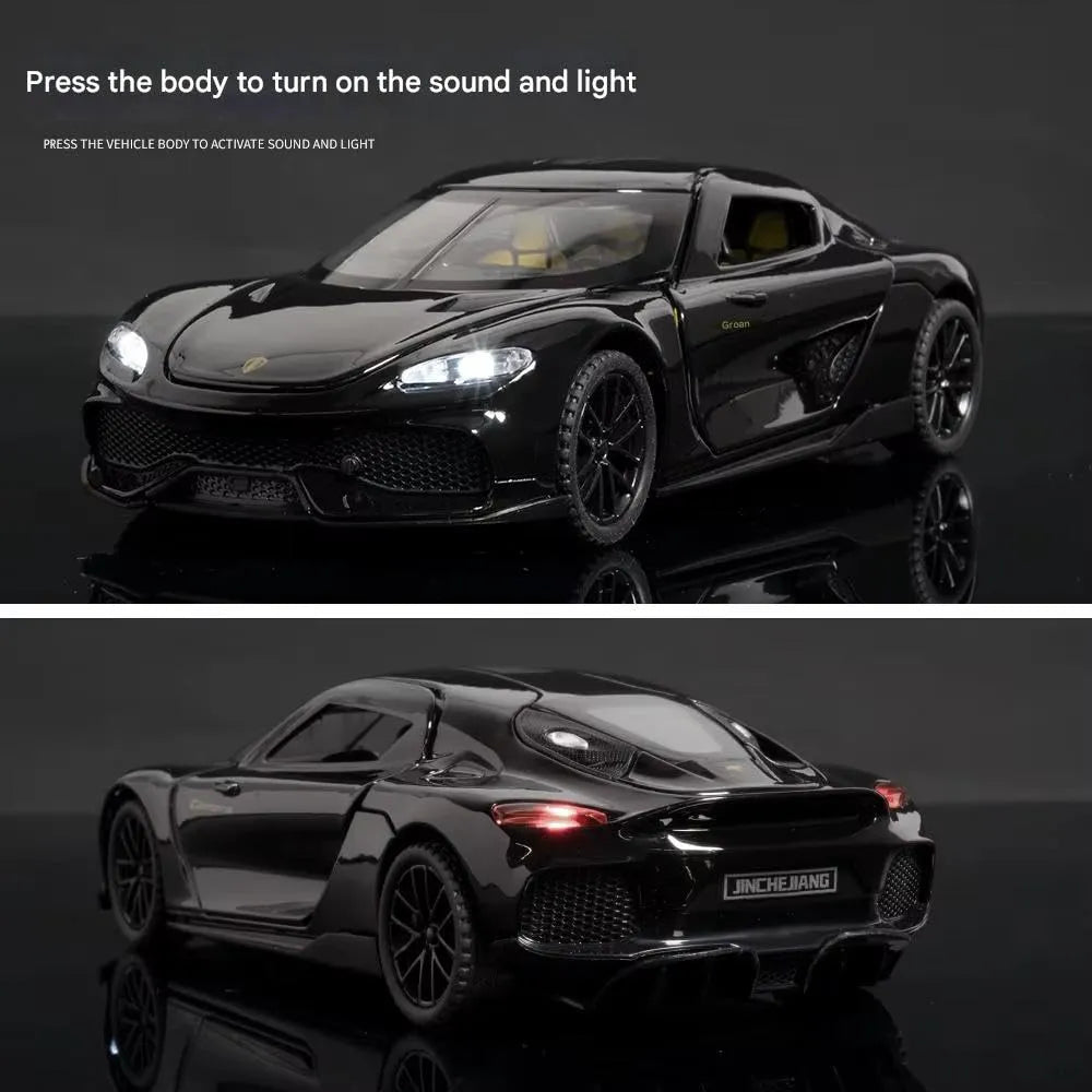 Koenigsegg Gemera 1:32 Die-Cast Sports Car