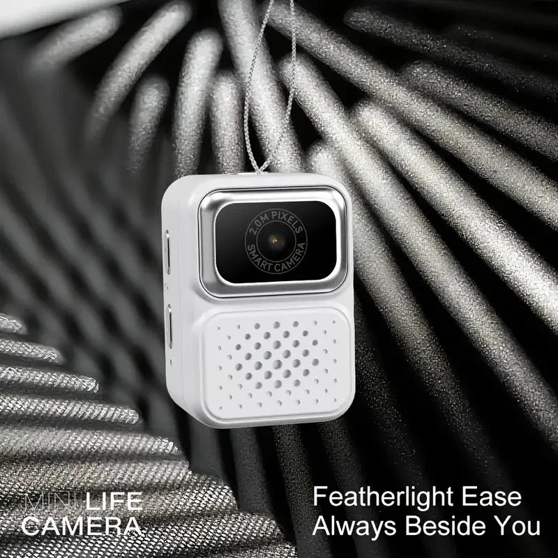 Mini Life Chrono-Capture Pendant Camera
