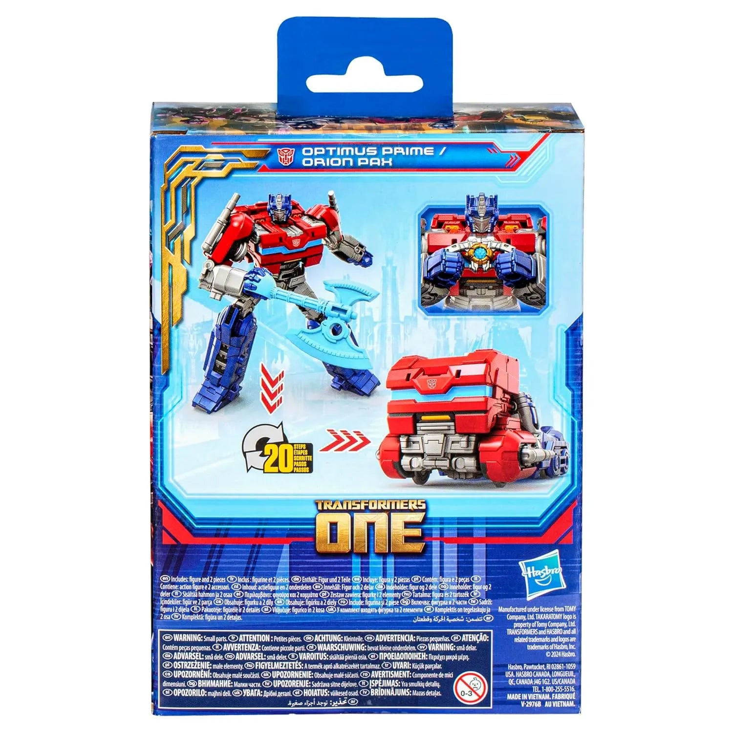 Transformers One OD-01 Deluxe Class Optimus Prime Action Figure