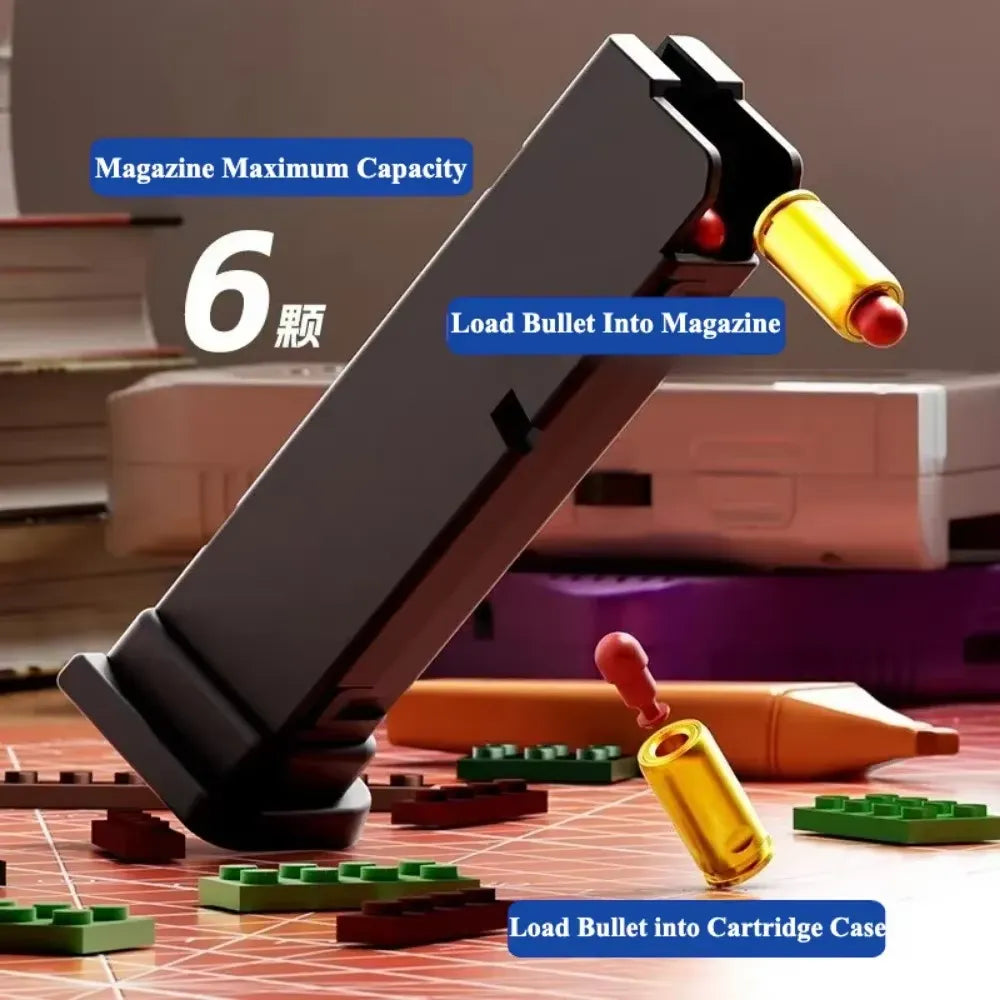 SIG17 DIY Building Block Blowback Shell Pistol