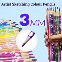 Unicorn Colour Pencil Set for Kids (24 Pcs)