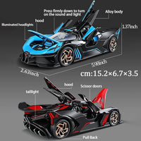 Bugatti Fire Meteor 1:32 Scale Die-Cast Supercar