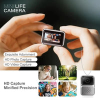 Mini Life Chrono-Capture Pendant Camera