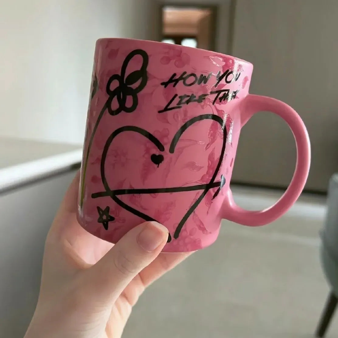 StarBX BlackPink Doodle Mug (12 oz)