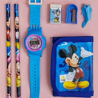 6-in-1 Mini Travel Desk Stationery Set