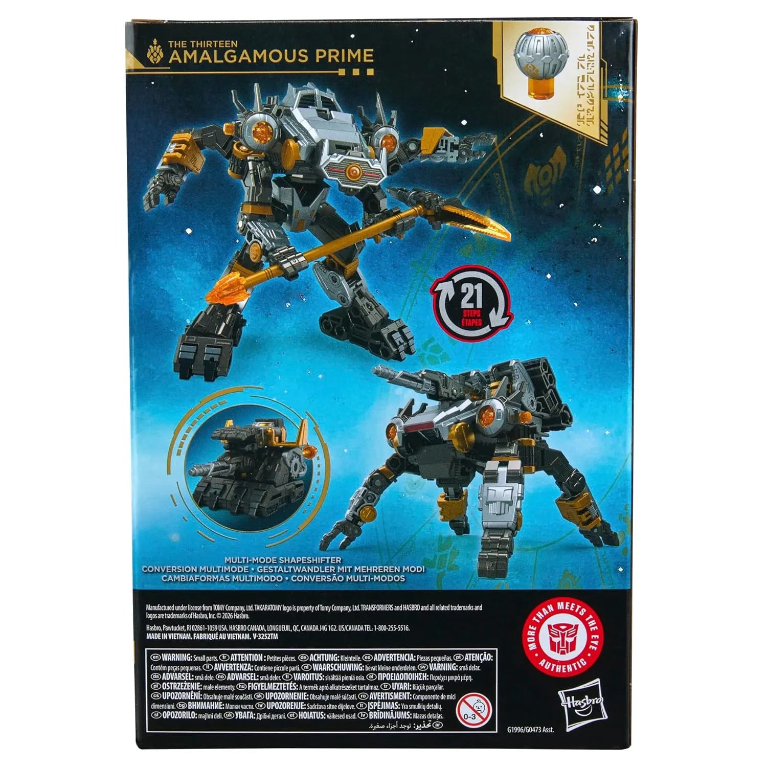 Transformers AoP The Thirteen Amalgamous Prime Figure