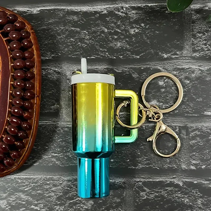 Mini Sip & Stash Gradient Tumbler Keychain