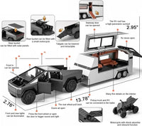 Tesla 1:32 Diecast 3-in-1 Pickup Truck