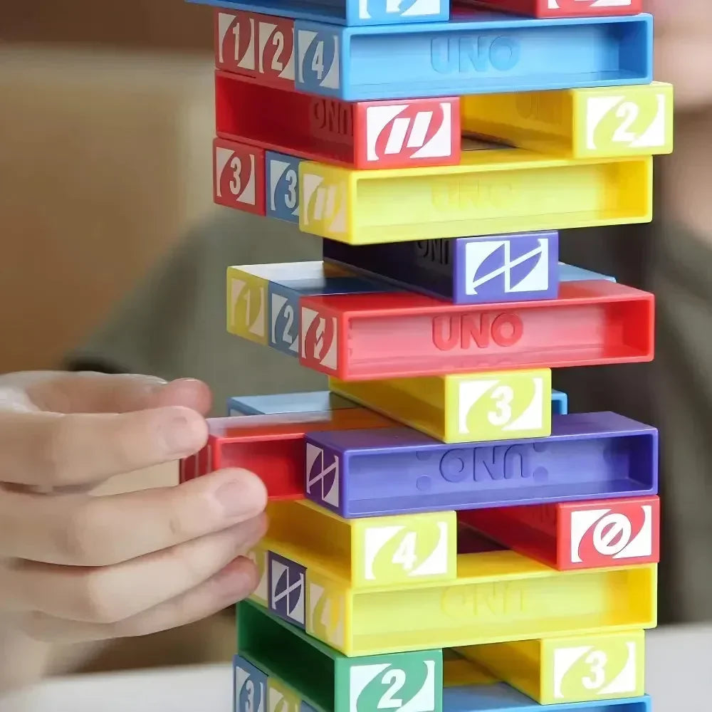Small Uno Stacko UNO Stacko Card Game | Shop for Mattel UNO in India and Worldwide