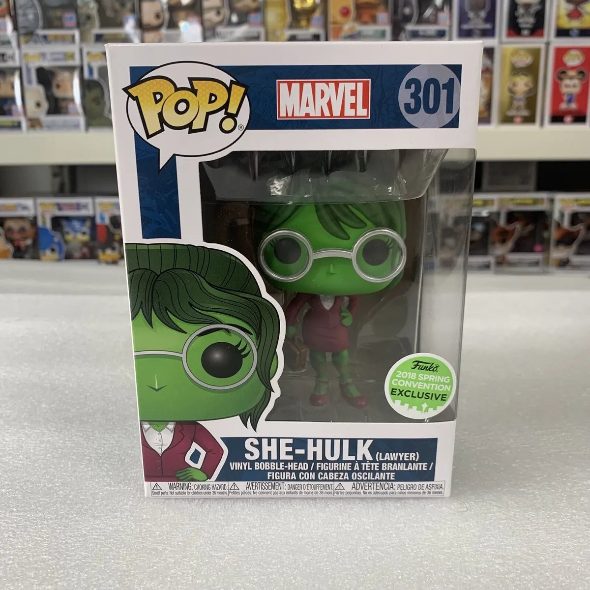 Funko Pop! She-Hulk Lawyer 301 Figure
