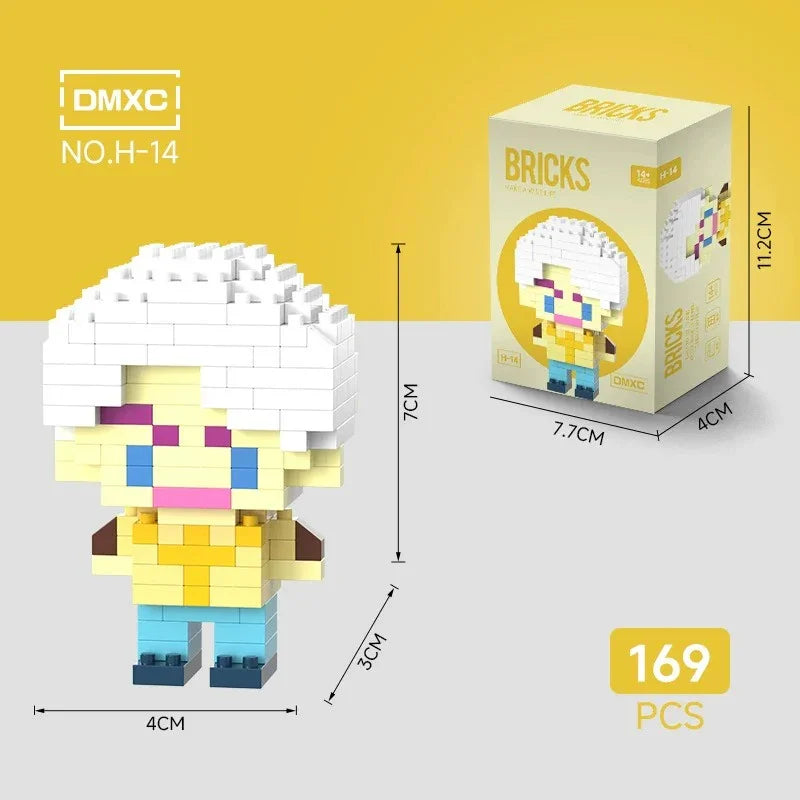 Bricks Anime Themed Micro Building Blocks