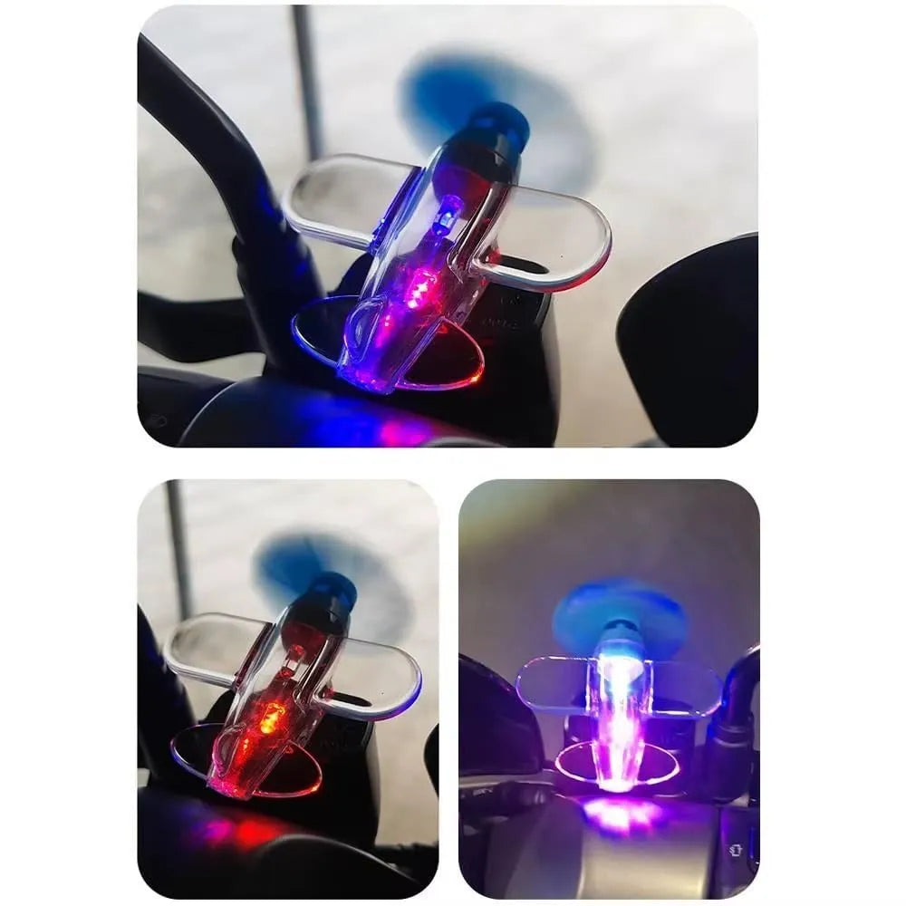 Aero-Glow Wind-Powered LED Vehicle Light