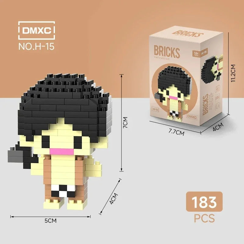 Bricks Anime Themed Micro Building Blocks