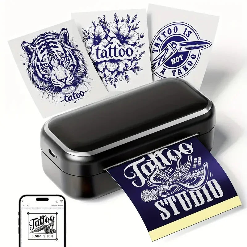 Ink-Impulse Wireless Tattoo Printer