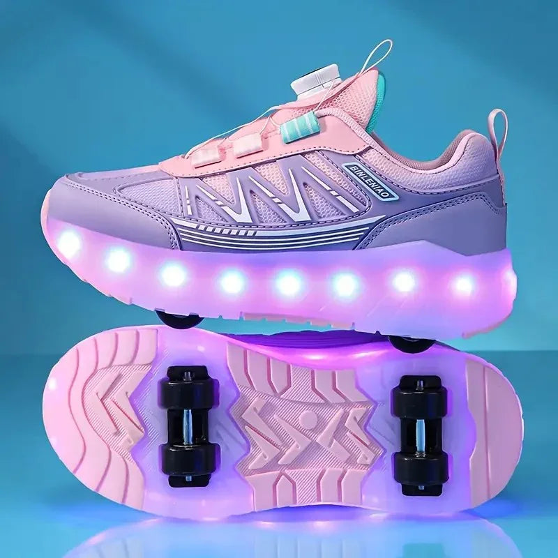 Gleam & Glide Light-Up Skate Shoes