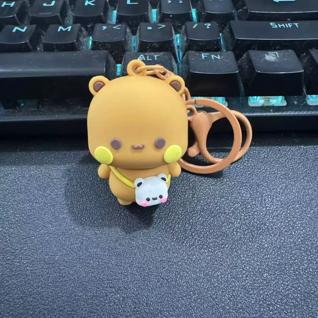 Adventurous Bubu Dudu Couple Keychain