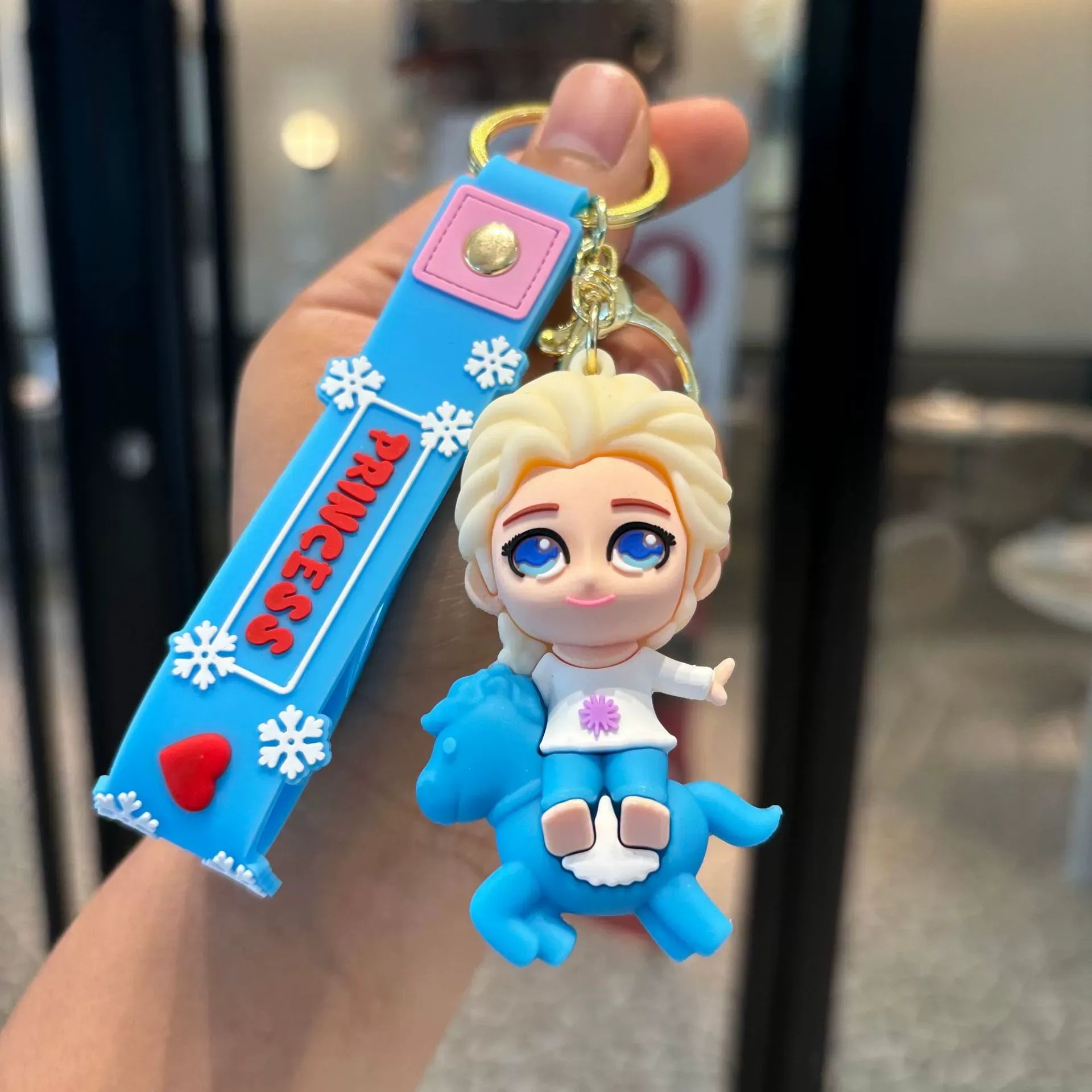Frozen Ice Adventure Keychain