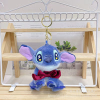 Cosmic Alien Red Scarf Plush Keychain