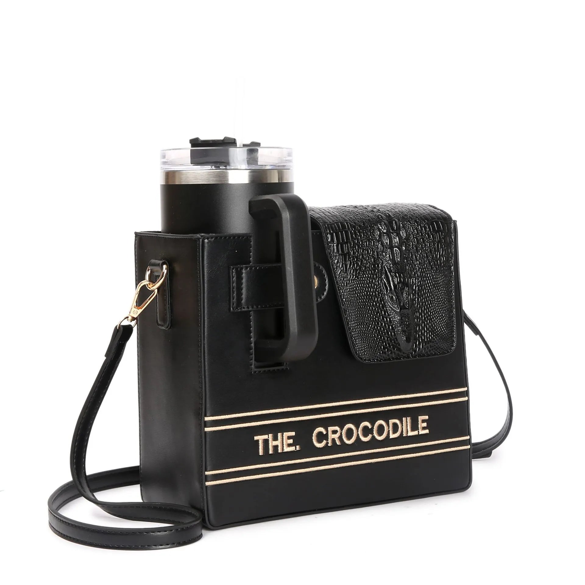 The Crocodile Tumbler Sling Bag