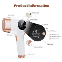 Glacia Frost Glide Laser Hair Removal Device